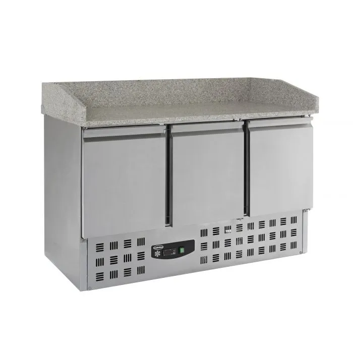 CombiSteel Pizza Preparation Counter 3 Doors Compact Line