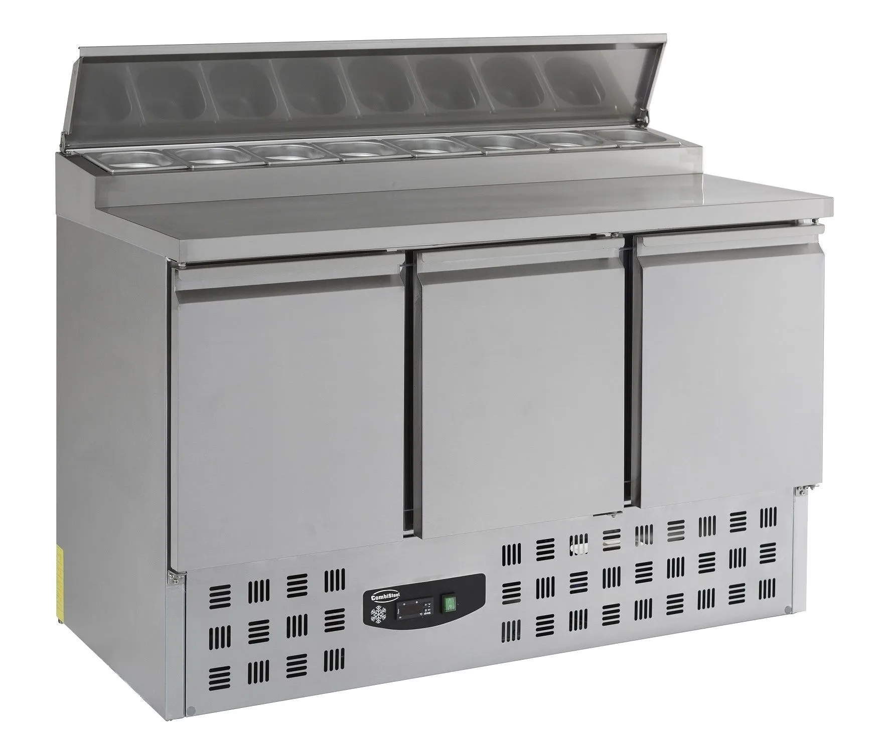 Combisteel 3 Door Salad Prep Counter Unit