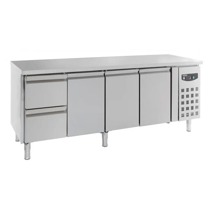 CombiSteel Counter 700 Refrigerator 3 Doors and 2 Drawers 201S