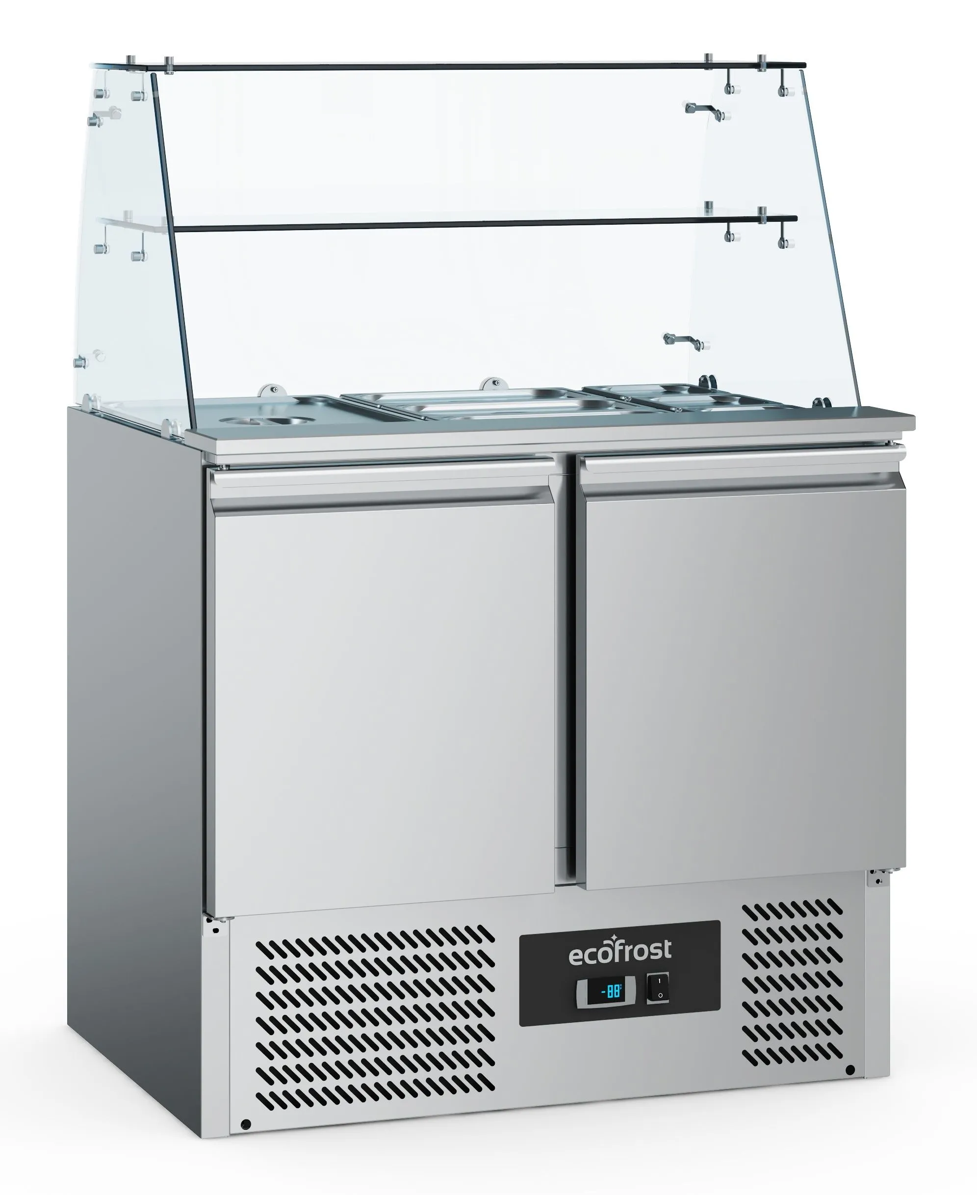 Ecofrost Salad Display Fridge 2 Door