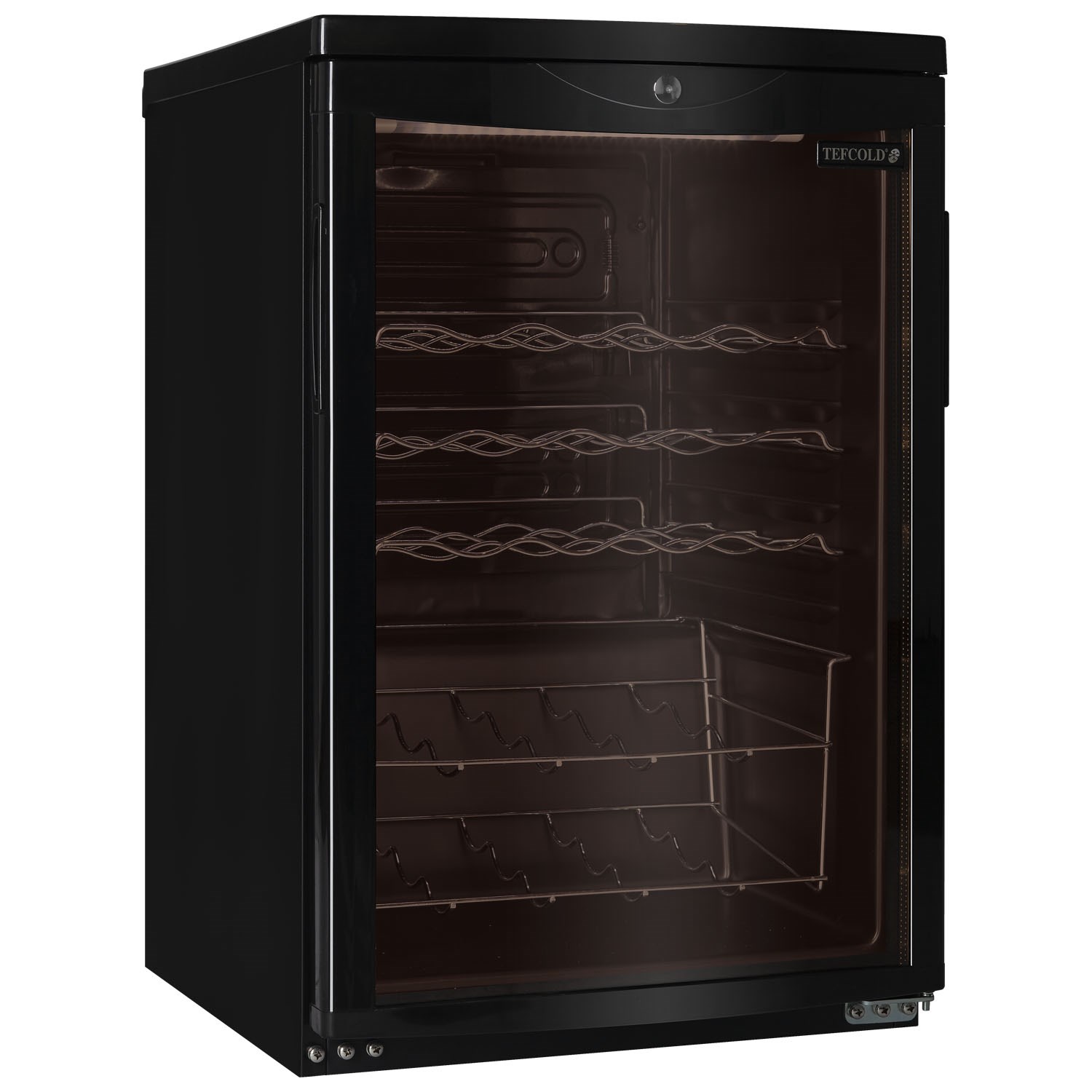 Tefcold SC85 Black Wine Cooler