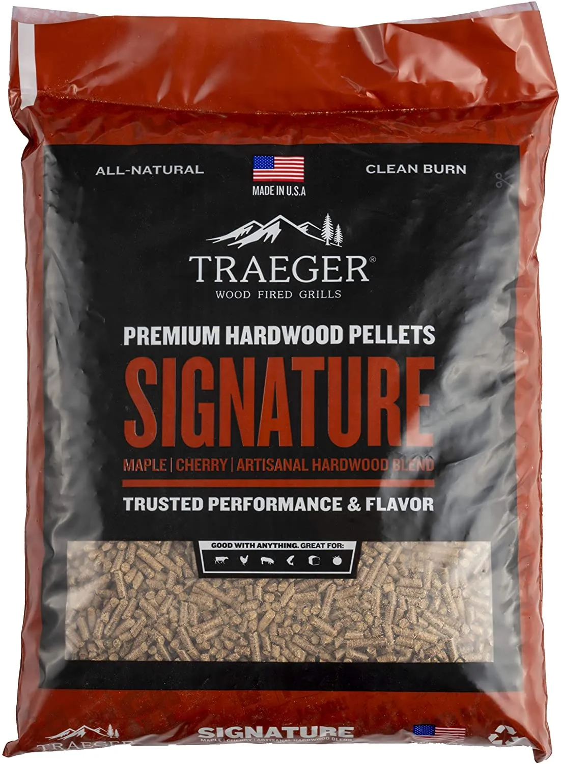 Traeger BBQ Wood Pellets Signature Blend