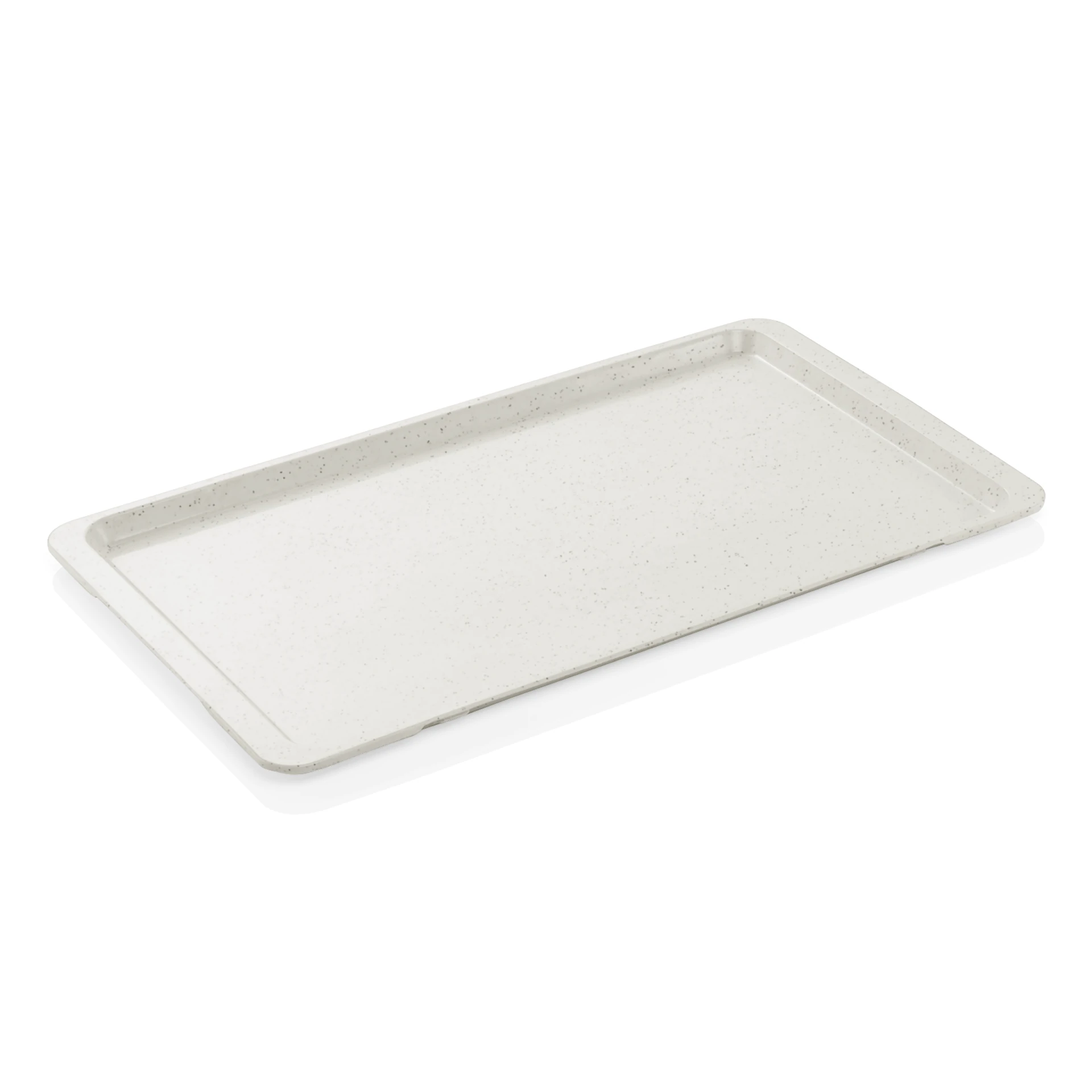 GN tray Milky White With Small Dots