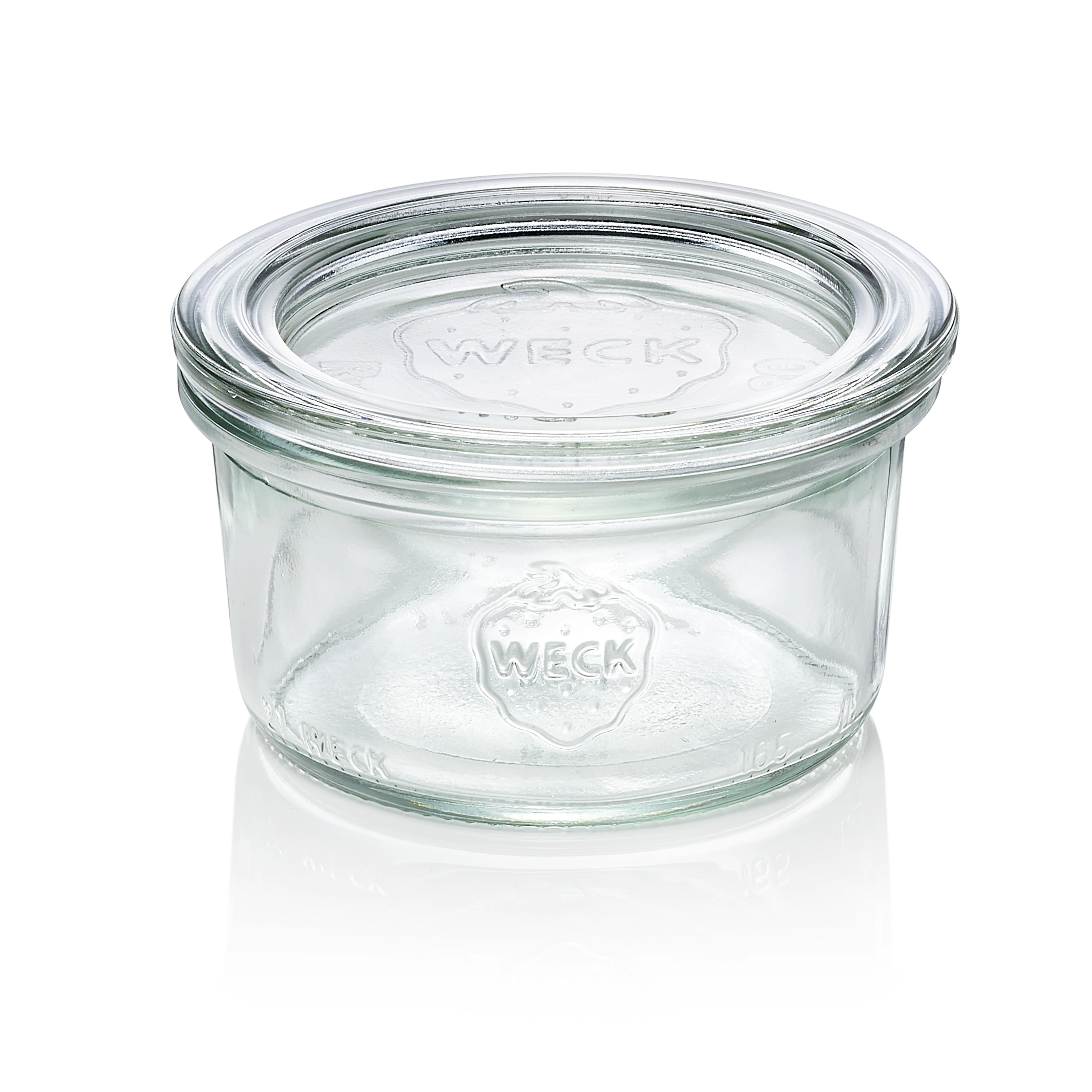 Overturn glass jar