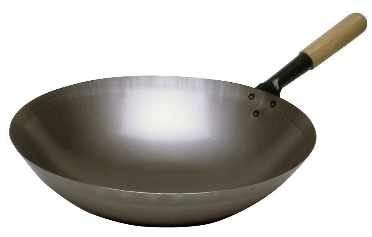 Bartscher Wok pan steel, 360mm