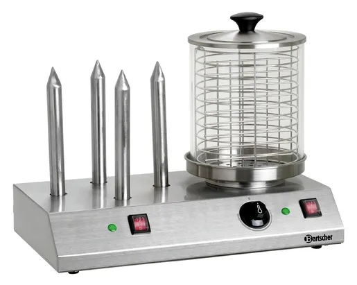 Bartscher Hot-dog machine, 4 toast sticks