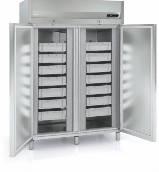 Coreco AP1002 Double Door Refrigerated Fish Storage Cabinet 1330 Litres