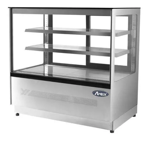 Atosa WDF-F Heavy Duty Squared Glass Deli Counter Range