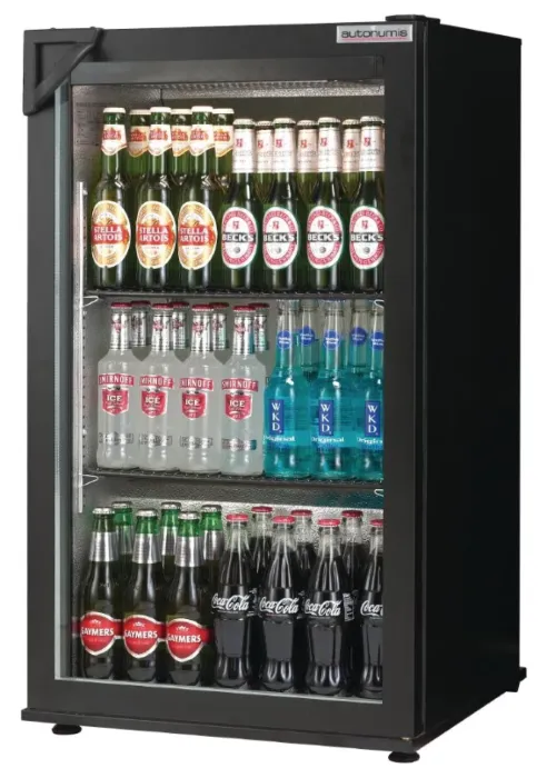 Autonumis RNC00001 POPULAR Black Single Door Bottle Cooler