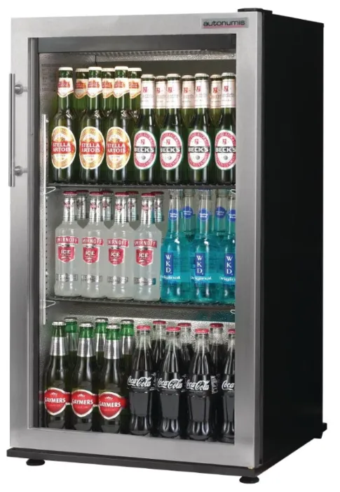 Autonumis RNC00002 POPULAR Stainless Steel Surround Single Door Bottle Cooler