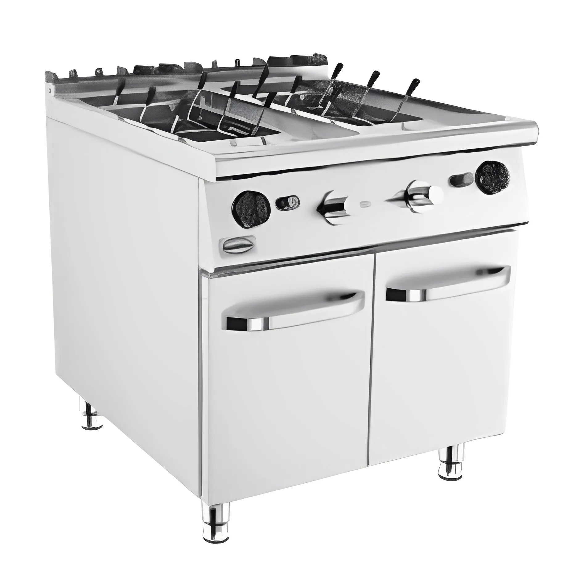 CombiSteel Base 900 Gas Pasta Cooker 2 x 24 Litres