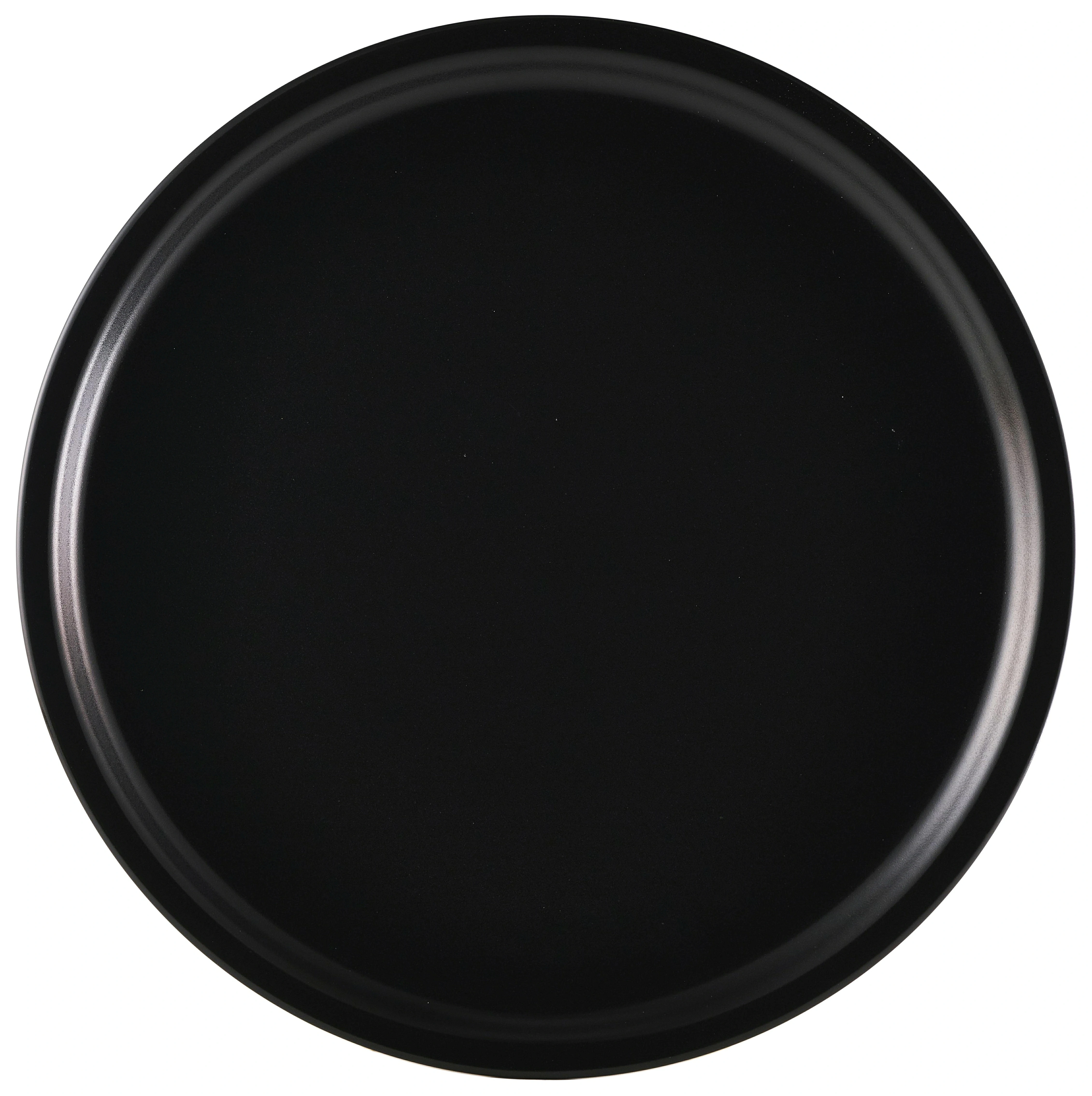 Luna Stoneware Black Pizza Plate 33cm/13"