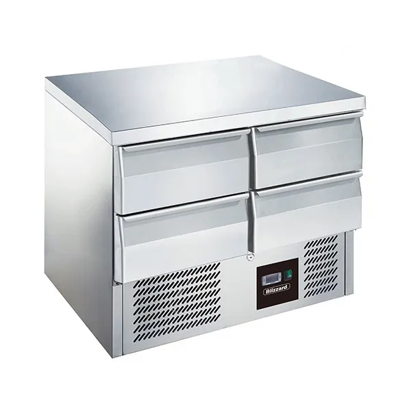 Blizzard BCC2-4D 4 Drawer Counter Prep Fridge