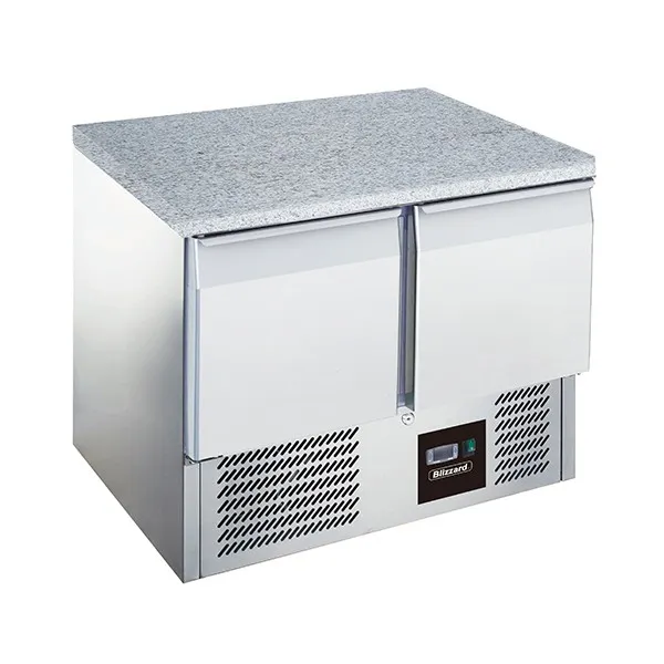 Blizzard BCC2-GR-TOP Granite Prep Counter Fridge