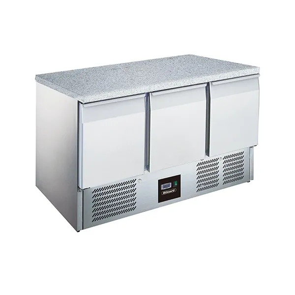 Blizzard  BCC3-GR-TOP Granite Top Prep Fridge Counter