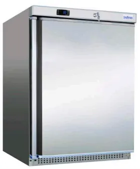 Infrio PVS20 Undercounter Steel Door Fridge