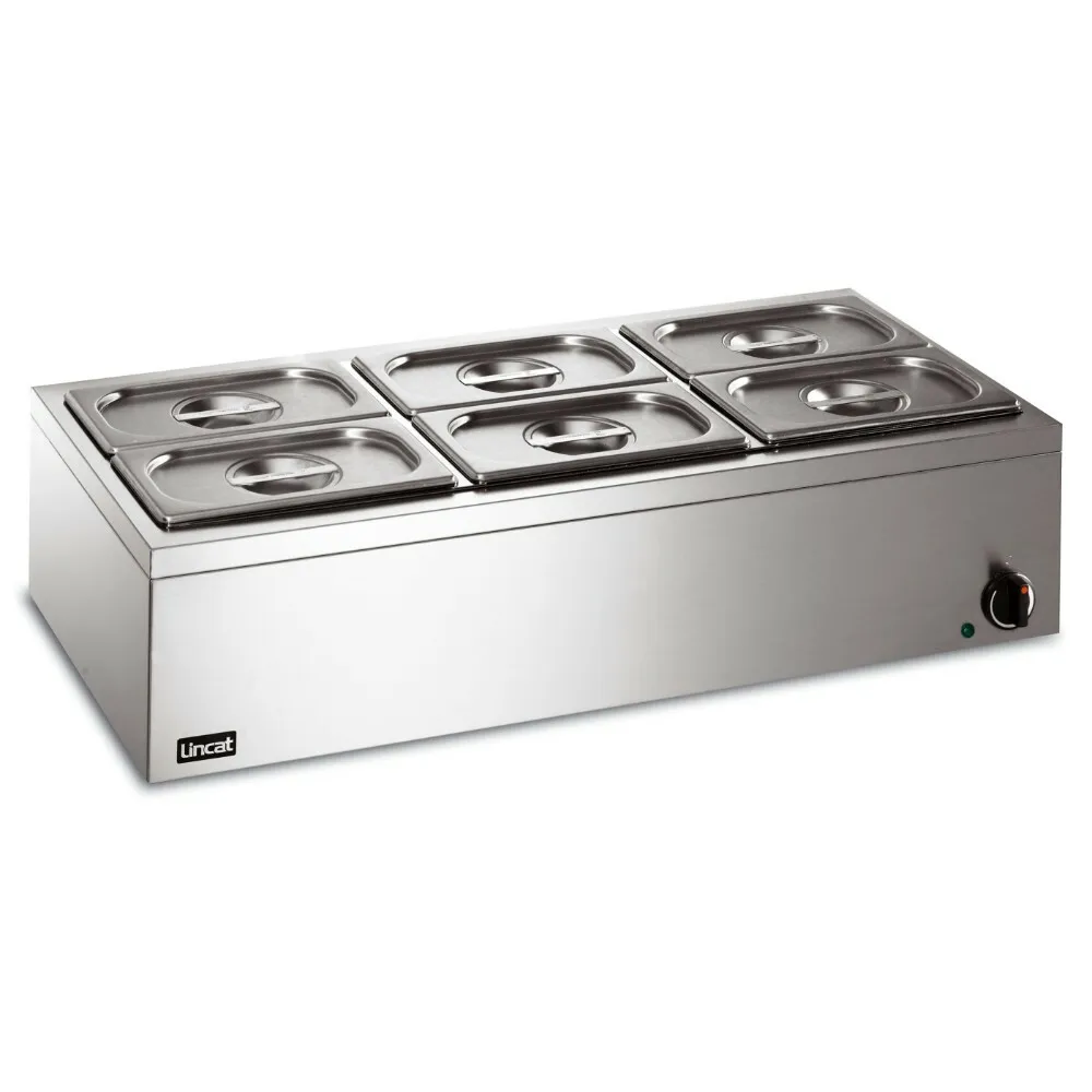 Lincat Silverlink 600 Electric Counter-top Bain Marie - Wet Heat - Gastronorms - Base only - W 300 mm - 1.0 kW