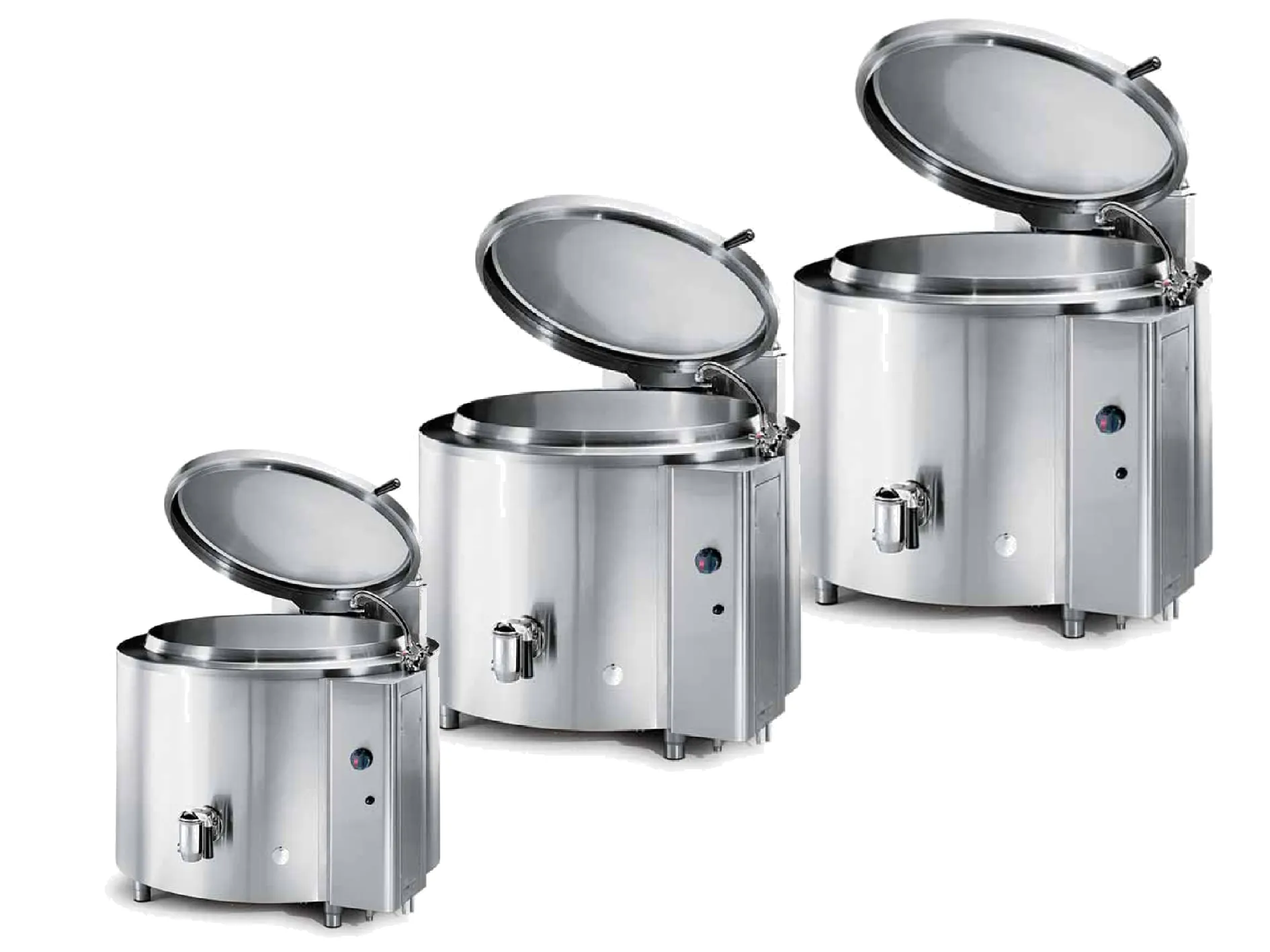 Firex Steam Powered Indirect Heat Boiling Pan Range