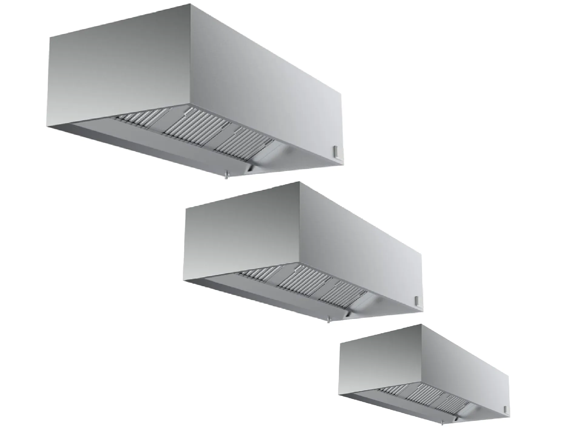 CombiSteel 950 Box Wall-Mounted Extractor Hood Complete Range