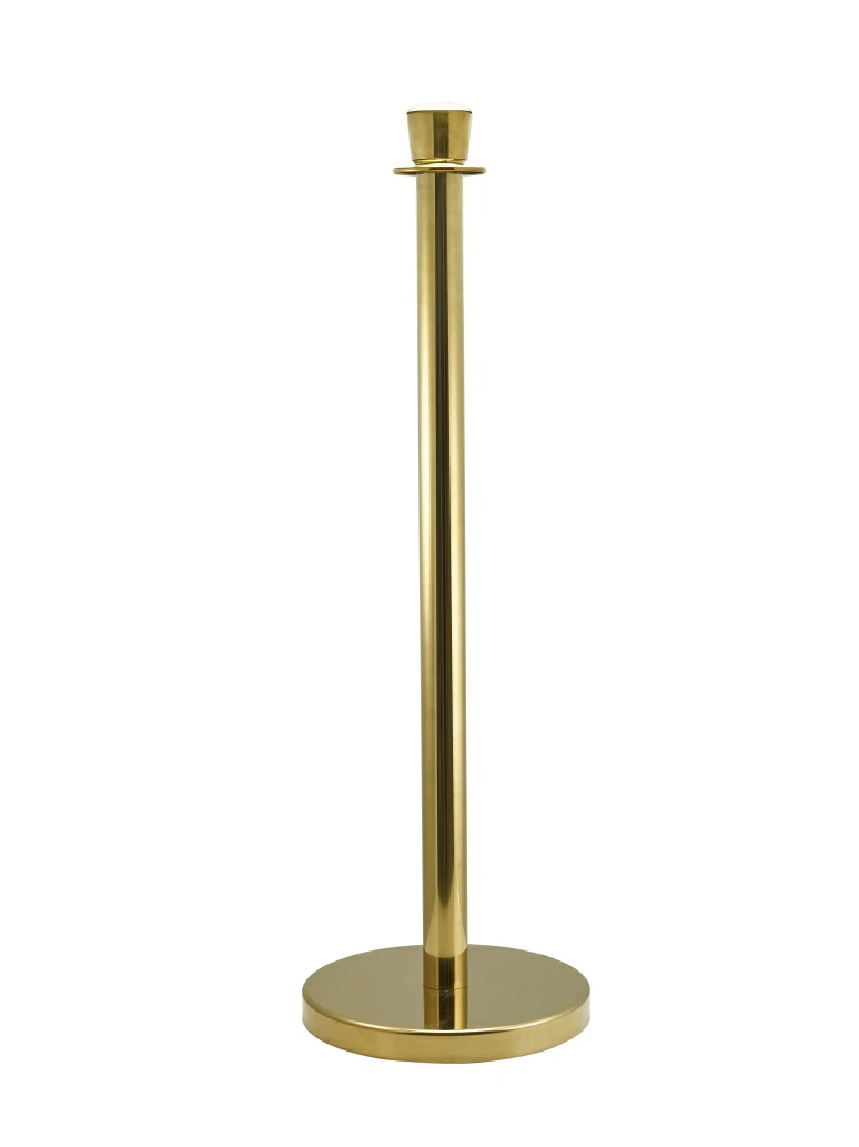 Brass Plated Barrier Post