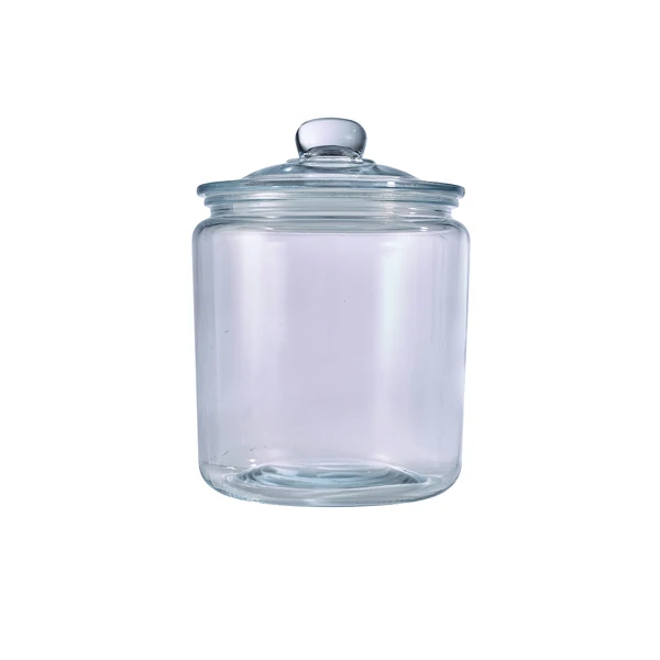 GenWare Glass Biscotti Jar 3.7L