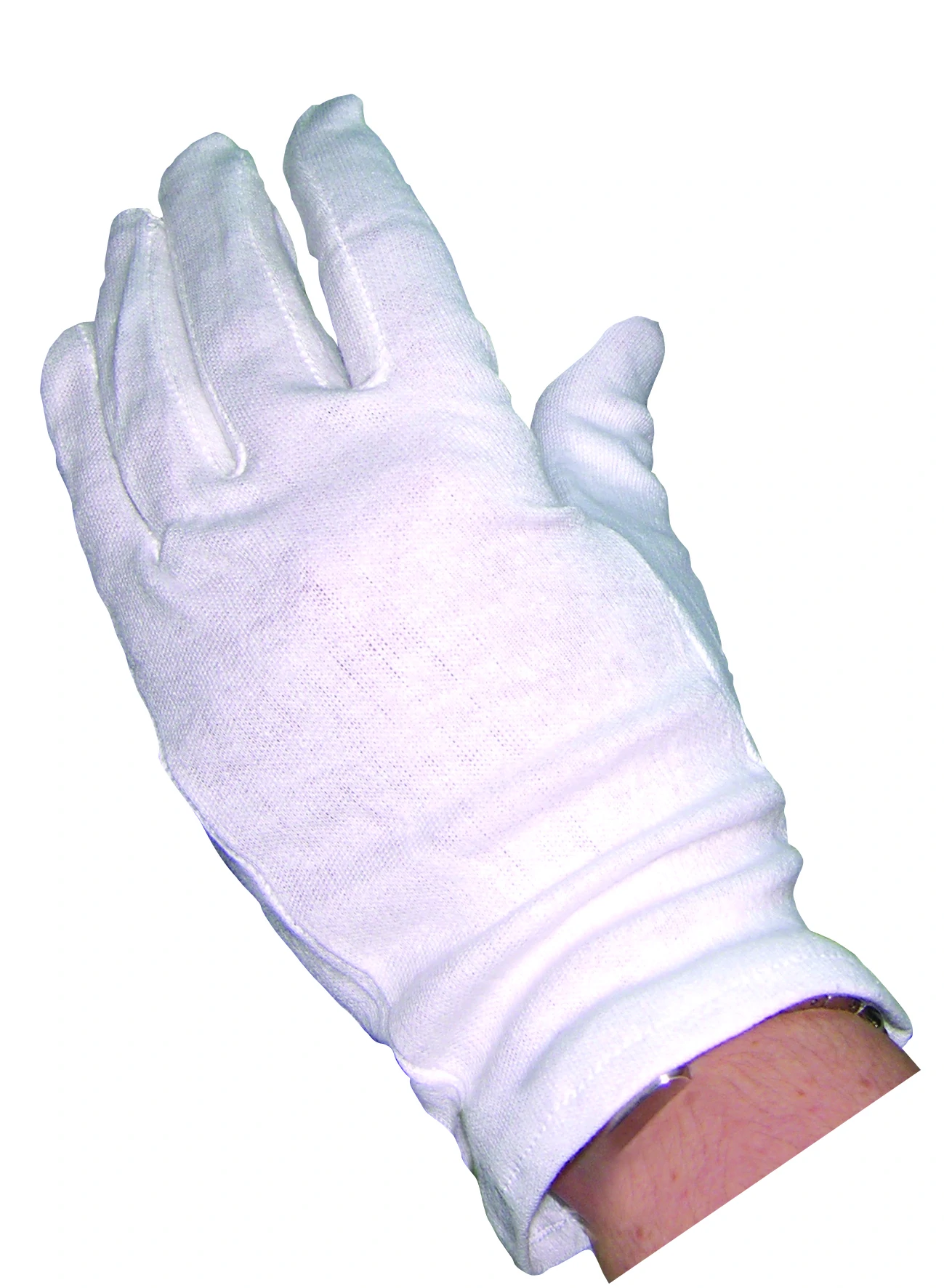 White Cotton Gloves (10 Pairs)