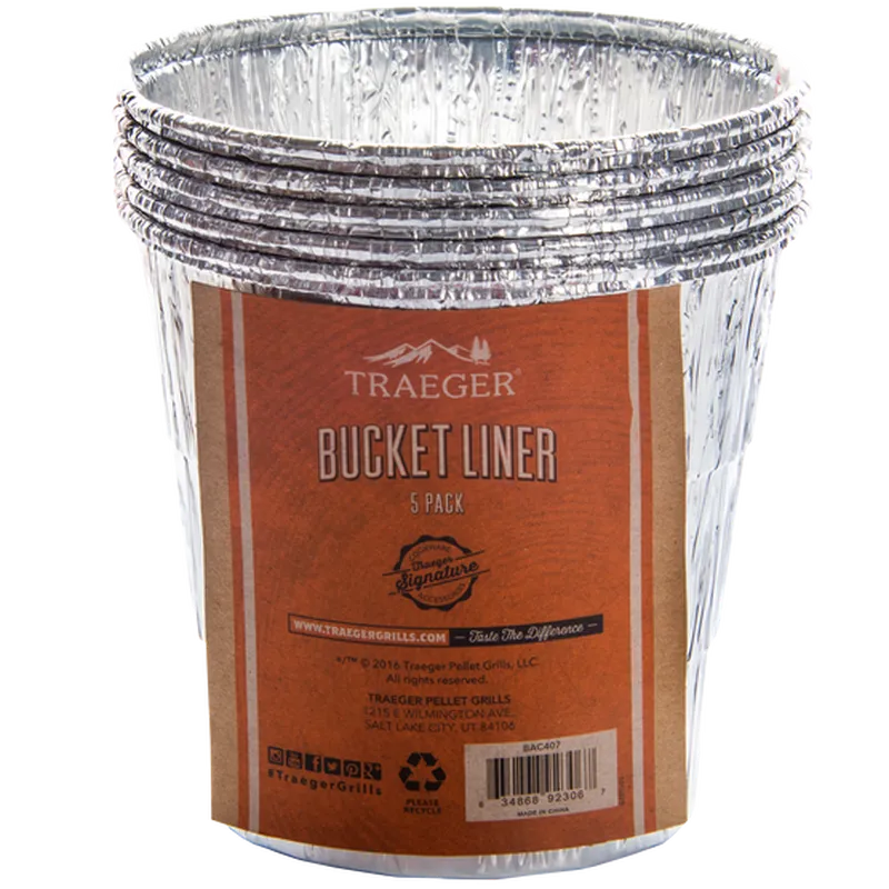 Traeger Bucket Liner - 5 Pack