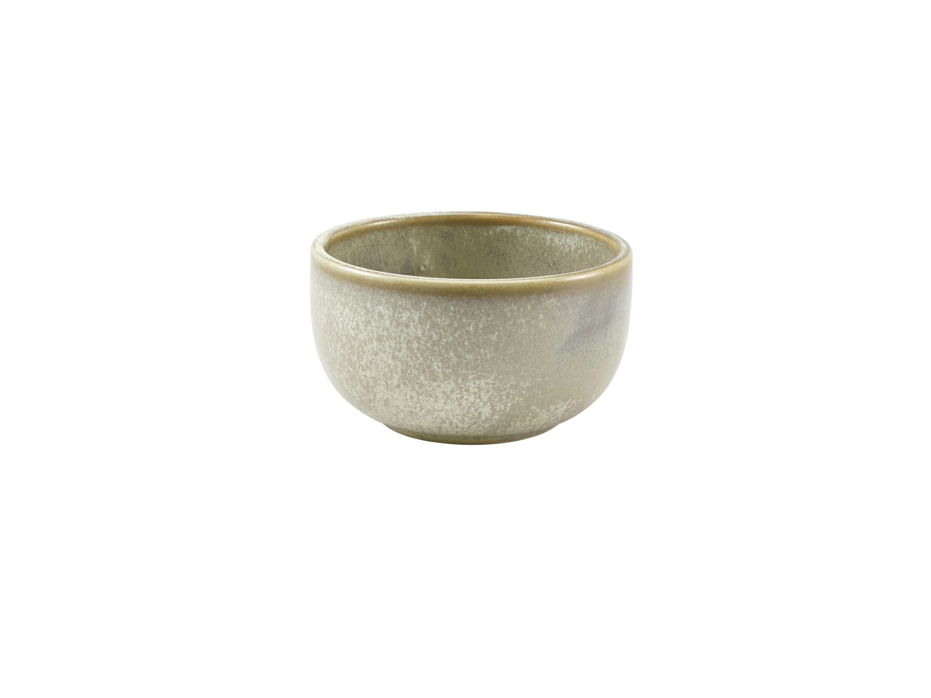 Terra Porcelain Matt Grey Round Bowl 12.5cm