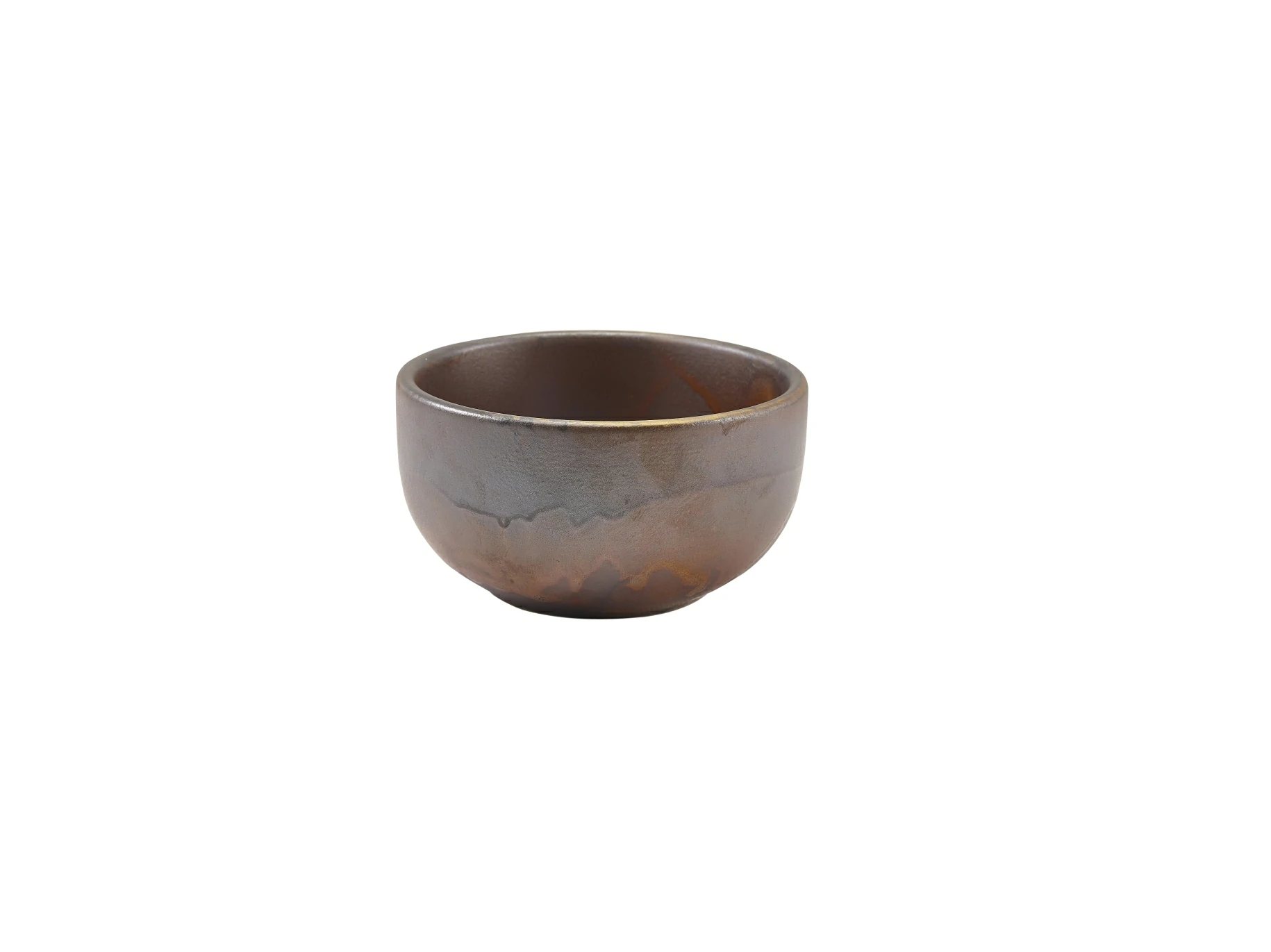 Terra Porcelain Rustic Copper Round Bowl 11.5cm