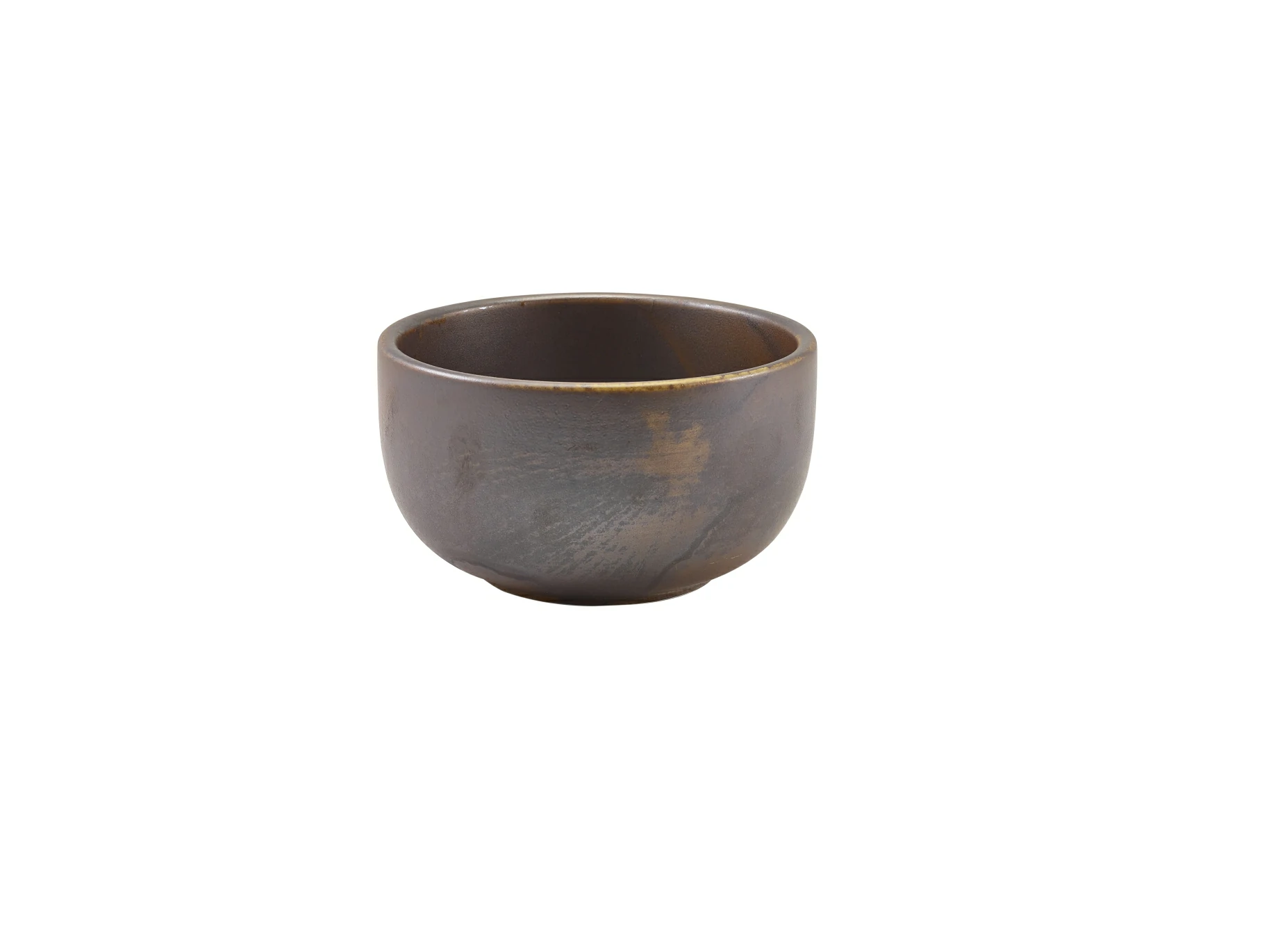 Terra Porcelain Rustic Copper Round Bowl 12.5cm