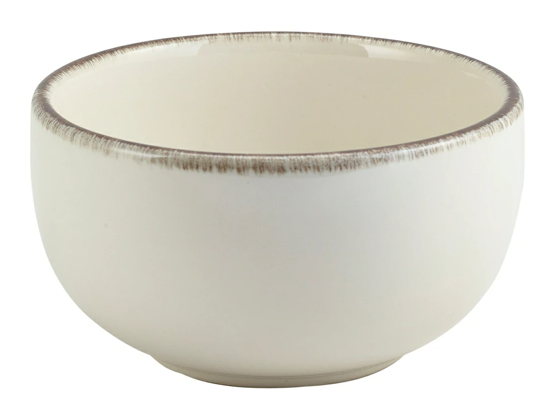 Terra Stoneware Sereno Grey Round Bowl 12.5cm