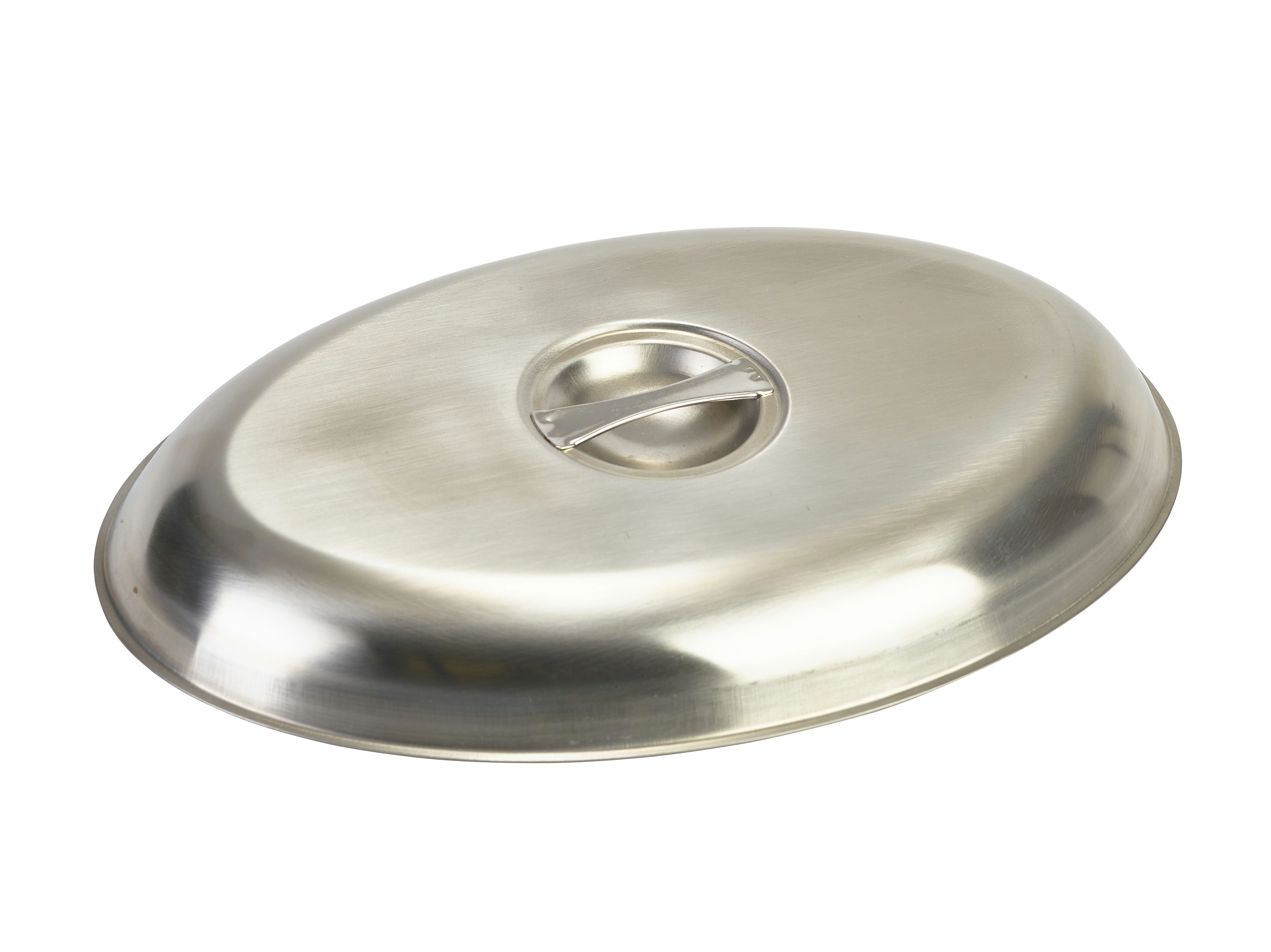 GenWare Stainless Steel Cover For Oval Vegetable Dish 35cm/14"