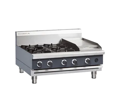 Cobra C9C-B 900mm Six Burner Gas Cooktop - Bench Model