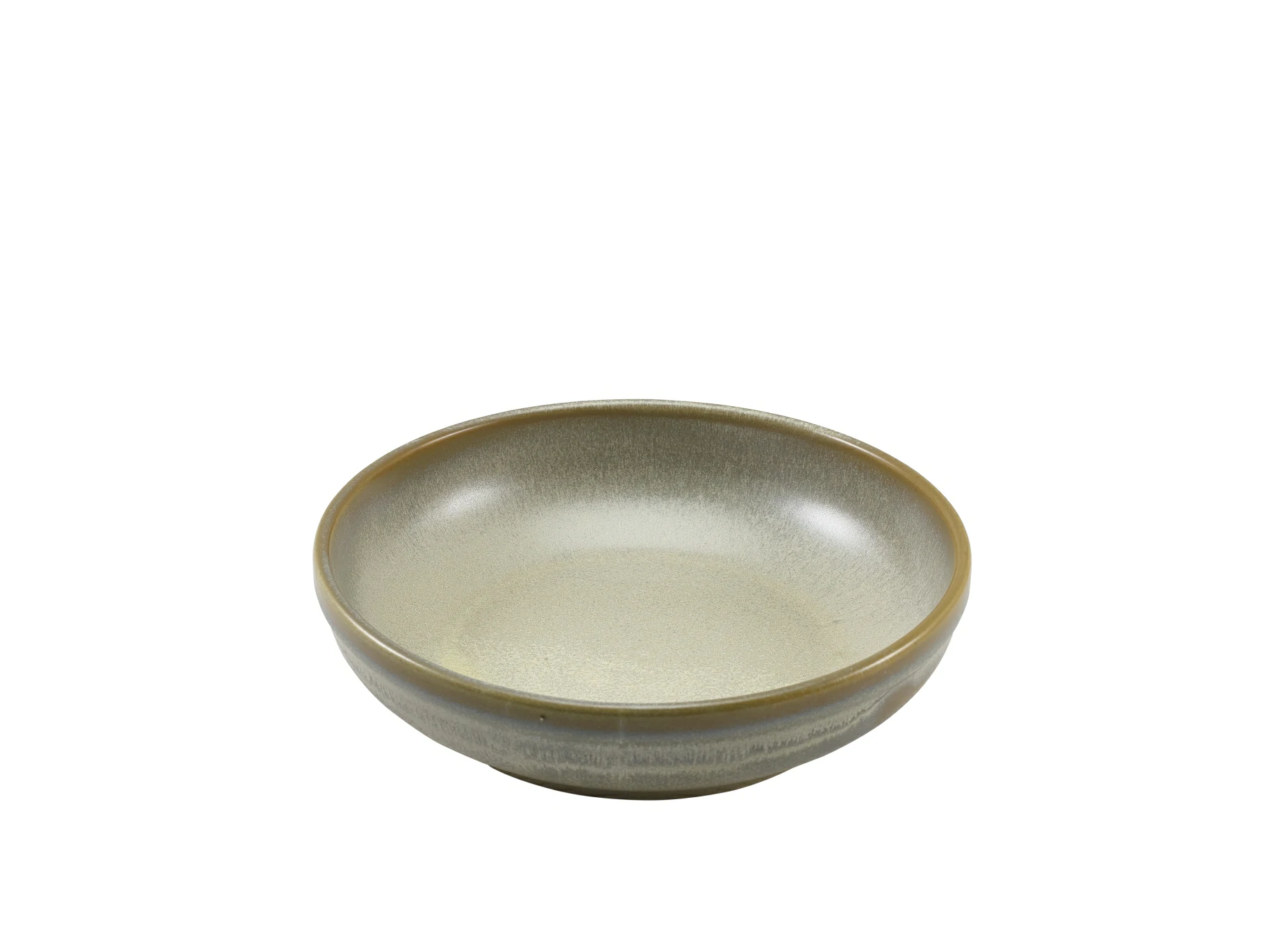 Terra Porcelain Matt Grey Coupe Bowl 20cm