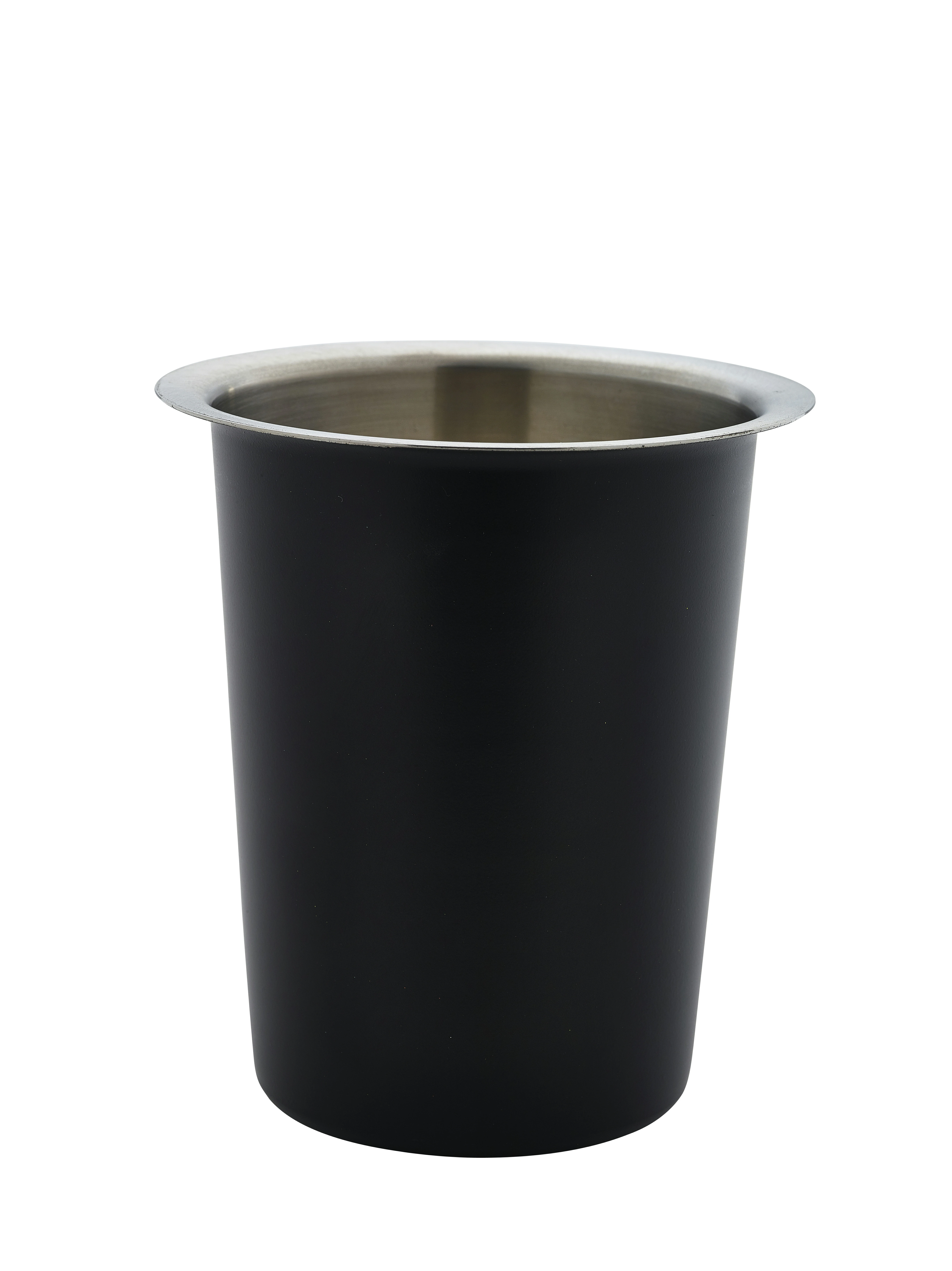 GenWare Stainless Steel Black Cutlery Cylinder