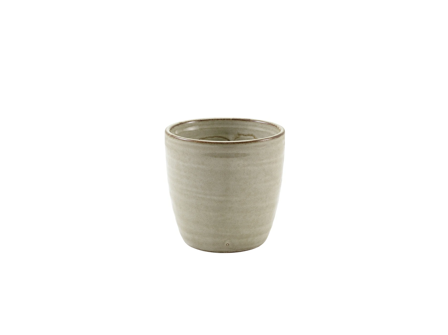 Terra Porcelain Grey Chip Cup 30cl/10.5oz