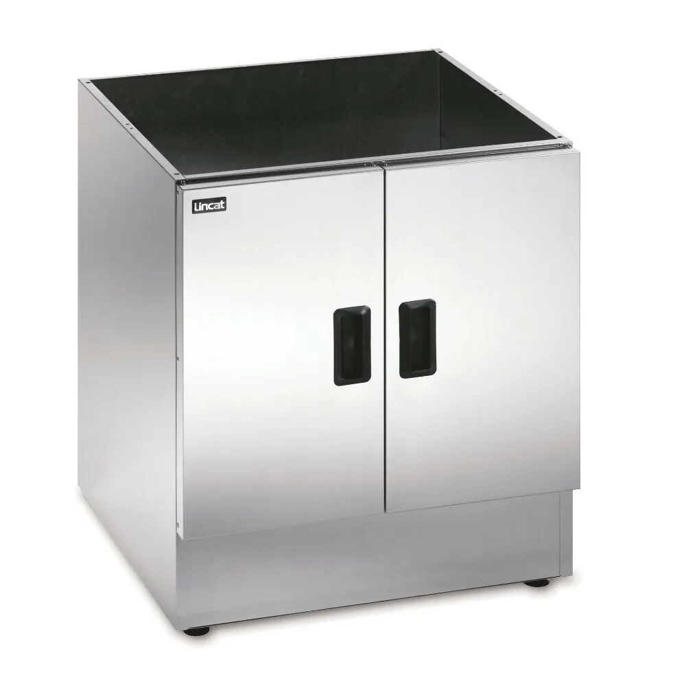 CC6 - Lincat Silverlink 600 Free-standing Ambient Open-Top Pedestal with Doors