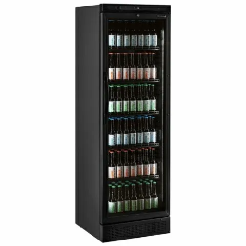 Tefcold CEV425 BLACK Glass Door Merchandiser