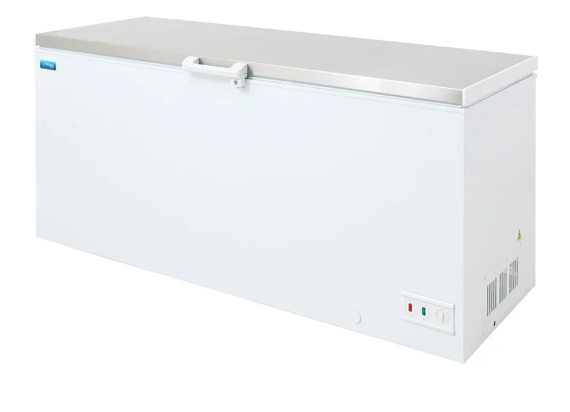 Unifrost CF500HS Stainless Lid Chest Freezer