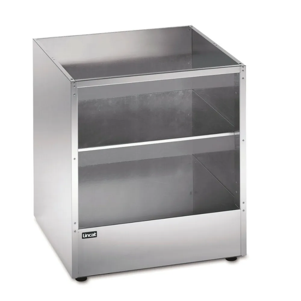 CN6 - Lincat Silverlink 600 Free-standing Ambient Open-Top Pedestal without Doors