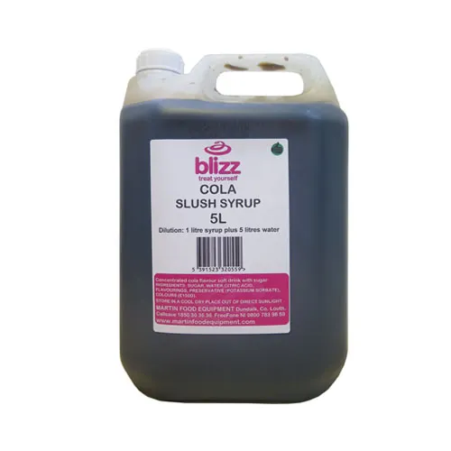 Blizz Slush Cola Syrup 5ltr