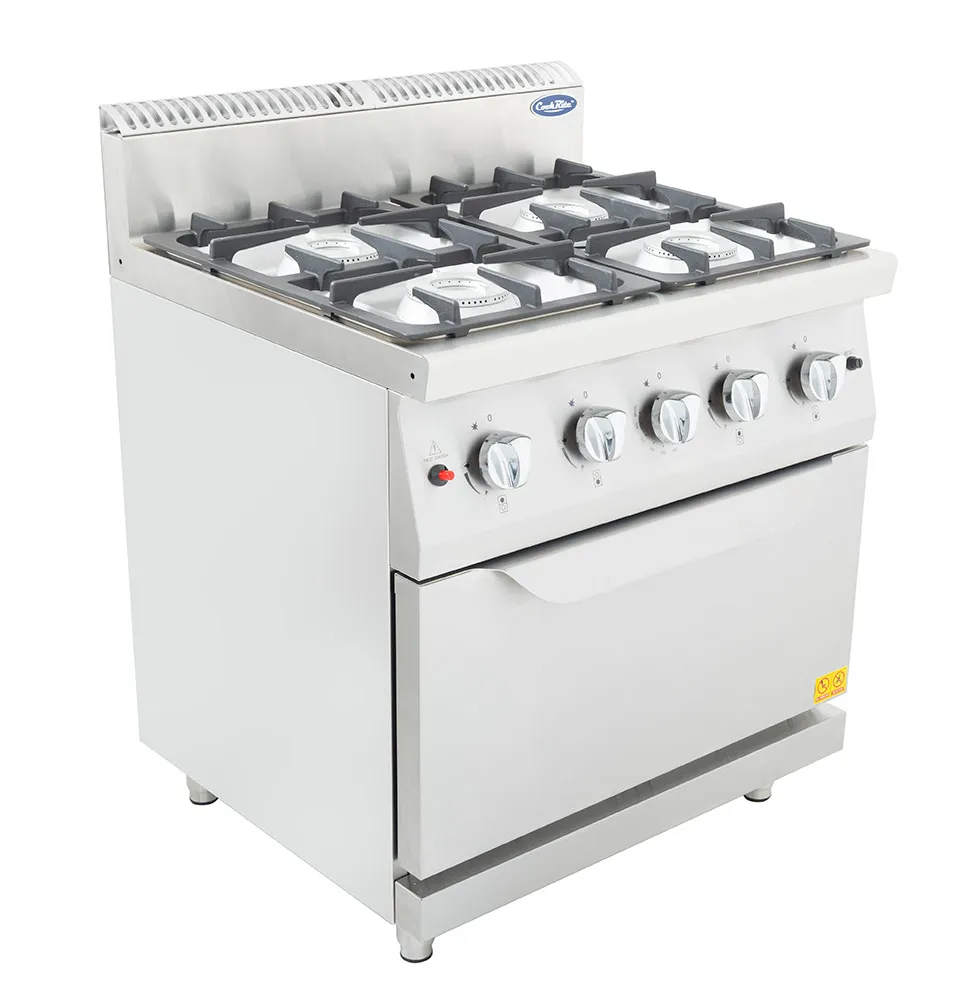 Cookrite 4BO-2 Four Burner With Oven