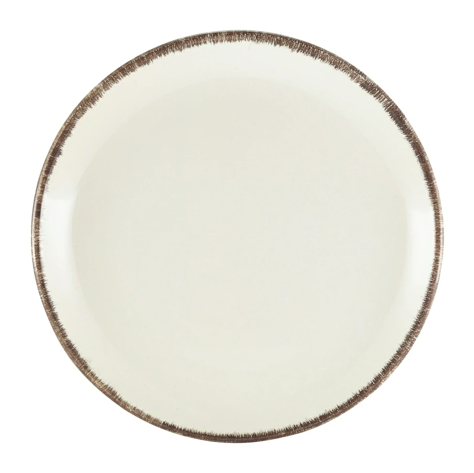 Terra Stoneware Sereno Grey Coupe Plate 19cm