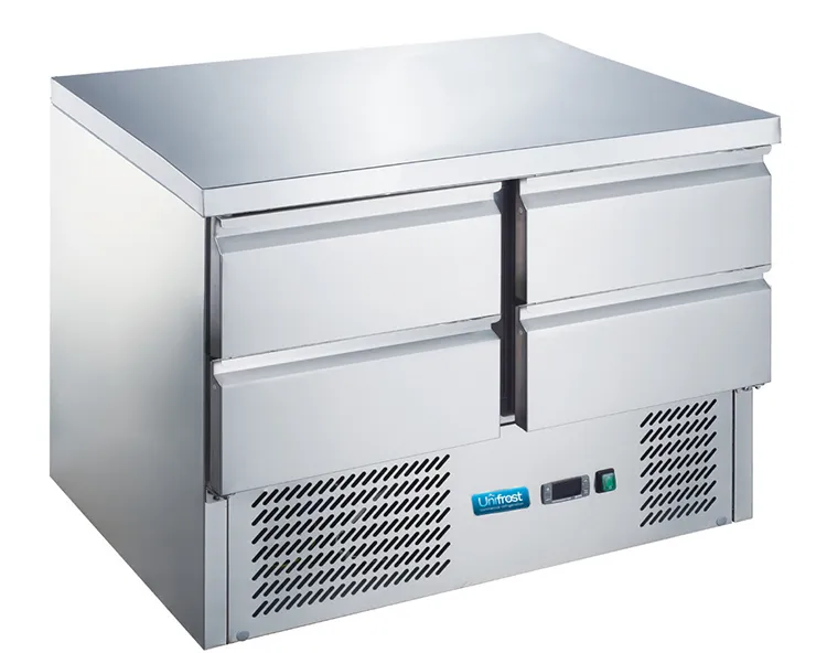 Unifrost CRS90G-4D Worktop Counter Fridge