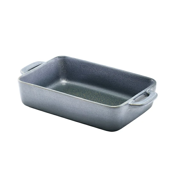 Forge Graphite Stoneware Rectangular Dish 16 x 10.5 x 4cm