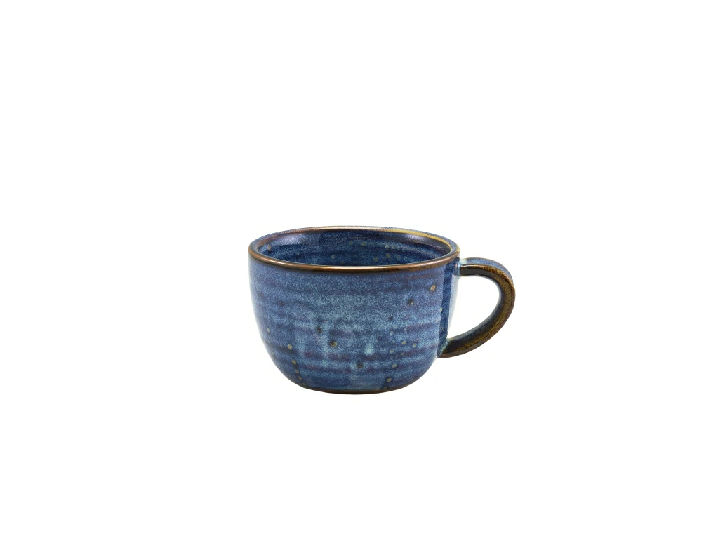 Terra Porcelain Aqua Blue Coffee Cup 28.5cl/10oz