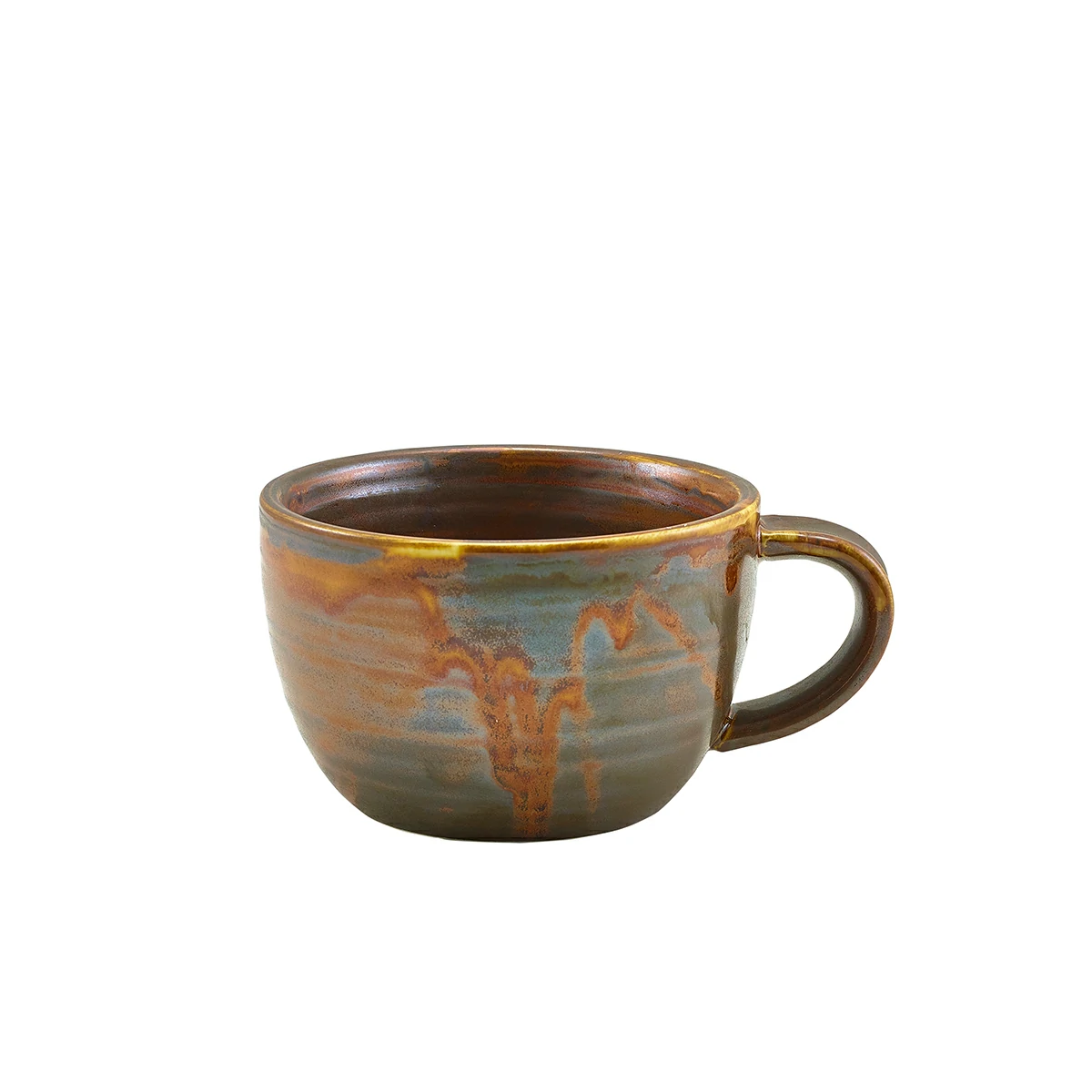 Terra Porcelain Rustic Copper Coffee Cup 22cl/7.75oz  Sold in Multiples Of: 6