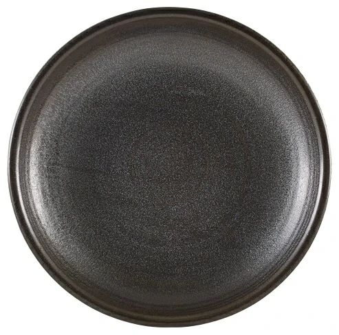 Terra Porcelain Black Deep Coupe Plate 21cm