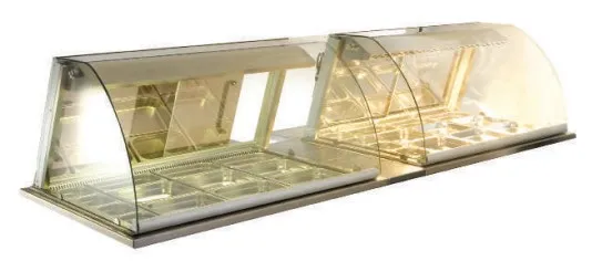 FSE Heated Meal System Curved Display