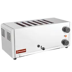 Diamond D6GP-X 6 Section Slot Toaster